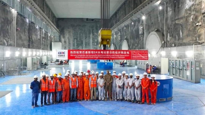 884 MW Suki Kinari HPP connected with National Grid