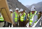 Construction work at Diamer Basha Dam Progressinf at Full Speed