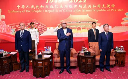 Pakistan Leaders Hail 75 Years of China’s Founding, Reaffirm Strong Bilateral Ties