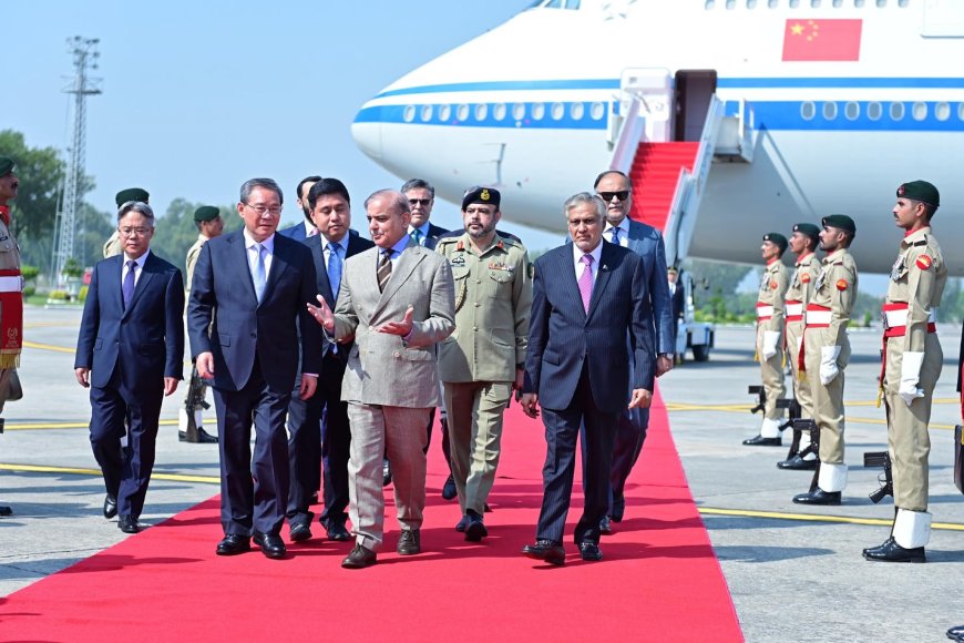 CHINESE PREMIER LI QIANG ARRIVES IN PAKISTAN ON OFFICIAL VISIT