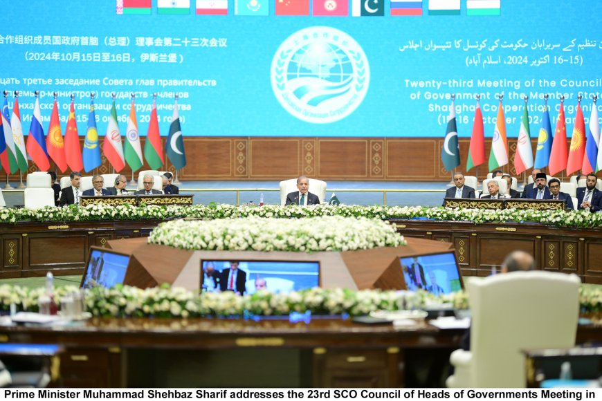 SCO Leaders Push for Economic Integration and Trade Cooperation at Islamabad Summit