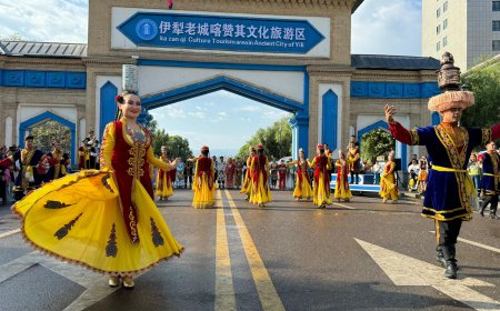 Ka Zan Qi Culture Tourism Area in Ancient City Yili