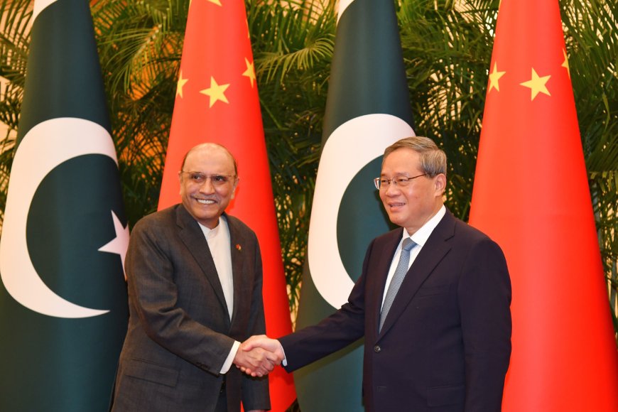 President Asif Ali Zardari Meets Chinese Premier Li Qiang: Reaffirms Strong Pakistan-China Partnership