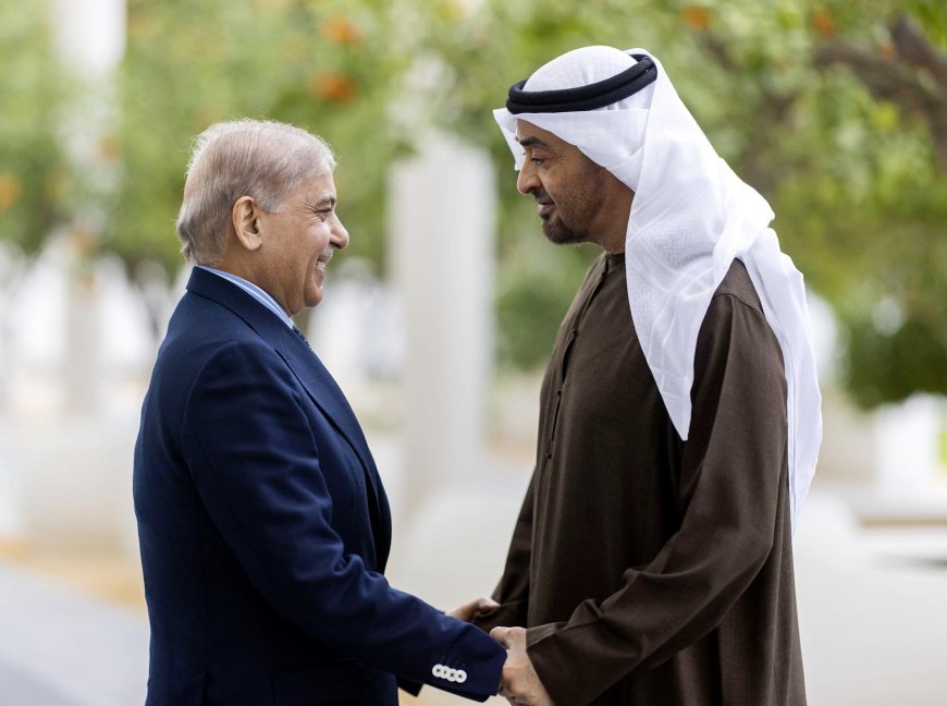 Pakistani Prime Minister, UAE President Discuss Strengthening Bilateral Ties