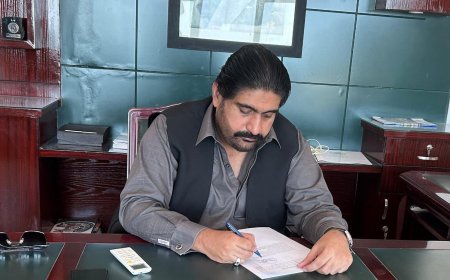 Saifullah Khetran Takes Charge as Director General of Gwadar Development Authority