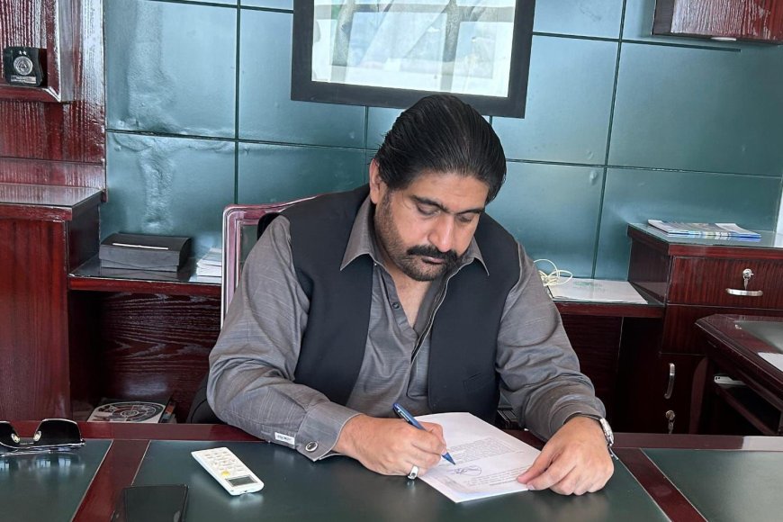 Saifullah Khetran Takes Charge as Director General of Gwadar Development Authority
