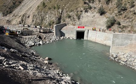 Balakot Hydropower Project Achieves Major Milestone with Successful River Diversion