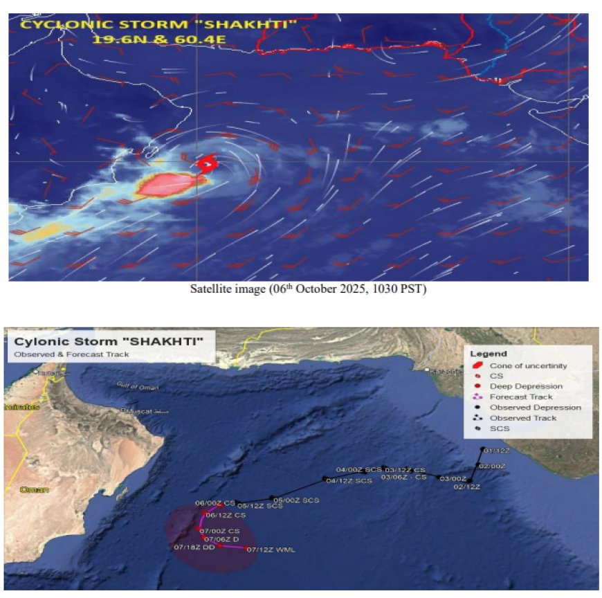 Weakening Cyclone ‘Shakti’ Still Poses Rain Threat to Gwadar