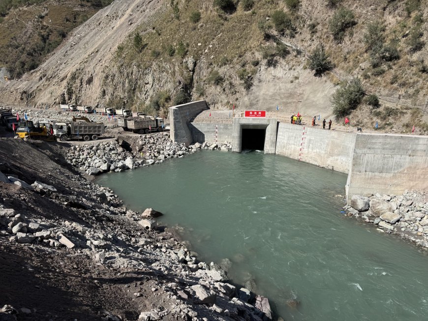 Balakot Hydropower Project Achieves Major Milestone with Successful River Diversion
