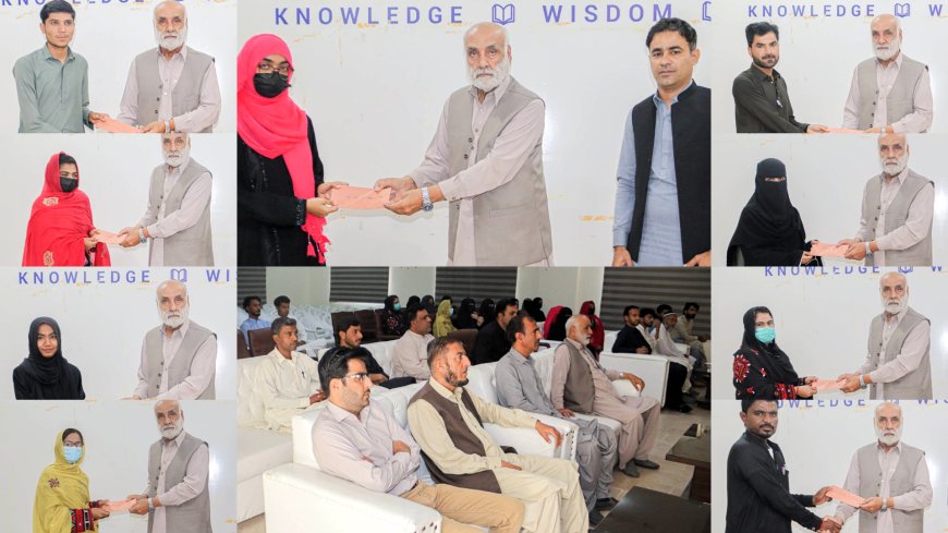 41 University of Gwadar students receive Chinese Ambassador’s Special Scholarship